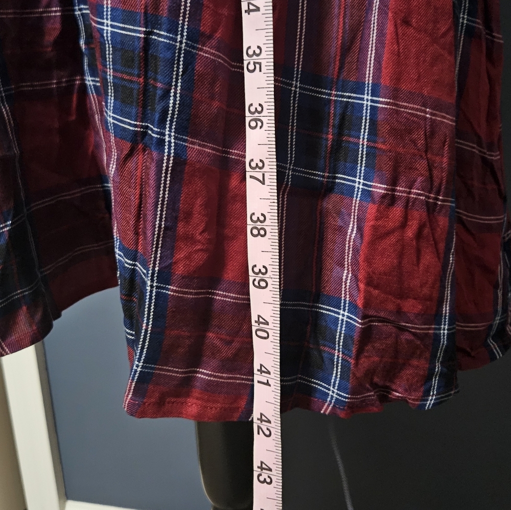 Old Navy Plaid Mini Shirtdress Plus Size 2X - Picture 5 of 7